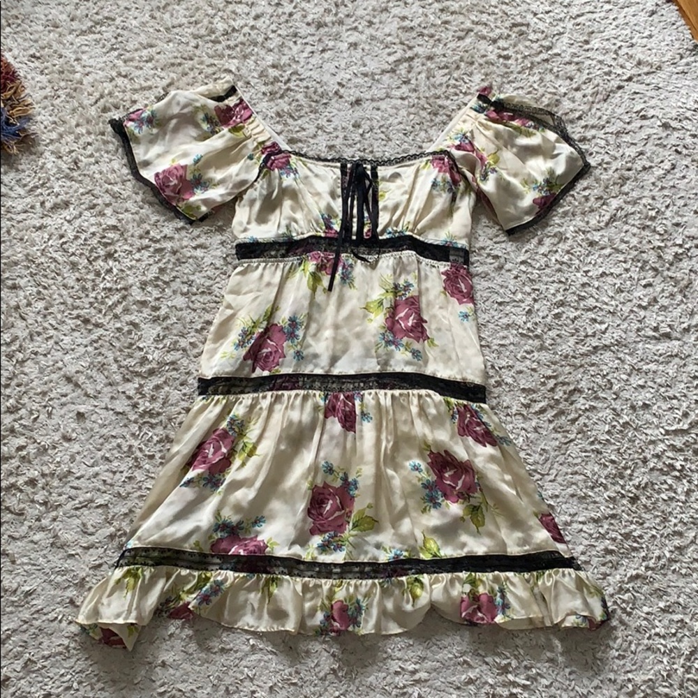 Vintage Floral Betsey Johnson Dress